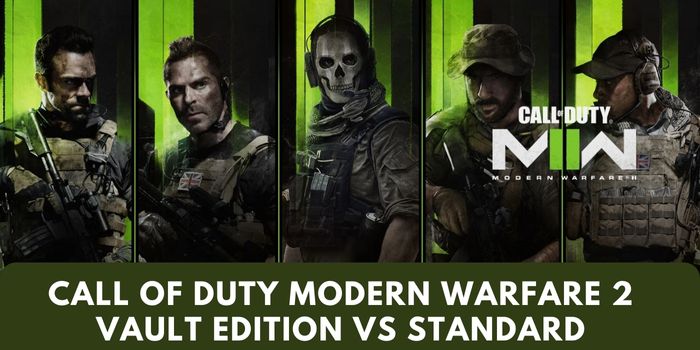 Call Of Duty Modern Warfare 2 Vault Edition vs Standard