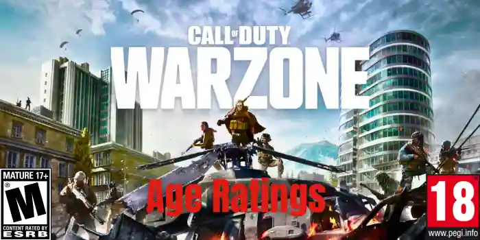 call of duty warzone age ratings