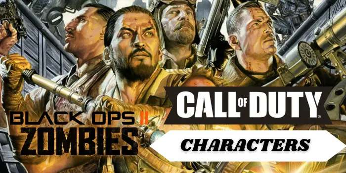 Black Ops 2 Zombies Characters